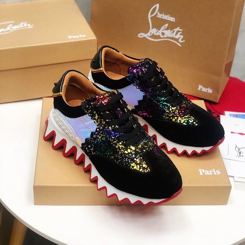Classic Christian Louboutin Ruby Shark Replica Sneakers Rul40704