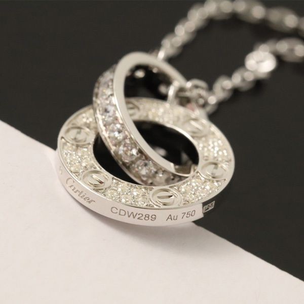 Perfect as a gift? [Cartier] LOVE Necklace fake kal76133