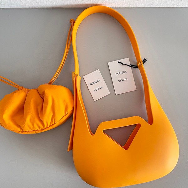 Bottega Veneta Punch Shoulder Bag Replica Rubber Nylon Popular bop11714