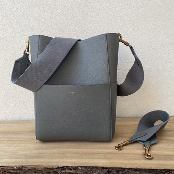 Celine Sangle Bucket Replica Grey 189593AH410DC Celine Sangle Bucket Replica Grey 189593AH410DC