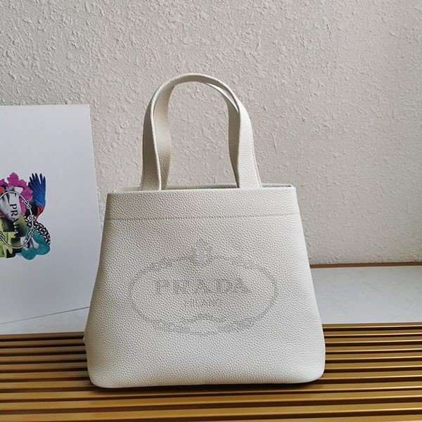☆Super popular☆Prada medium leather logo tote bag copy 1BG384 puy99282