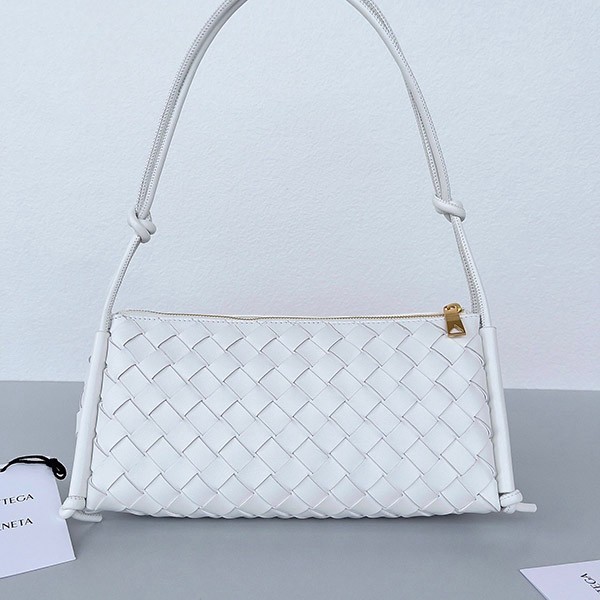 Bottega Veneta Replica Strap Pouch White boa48452