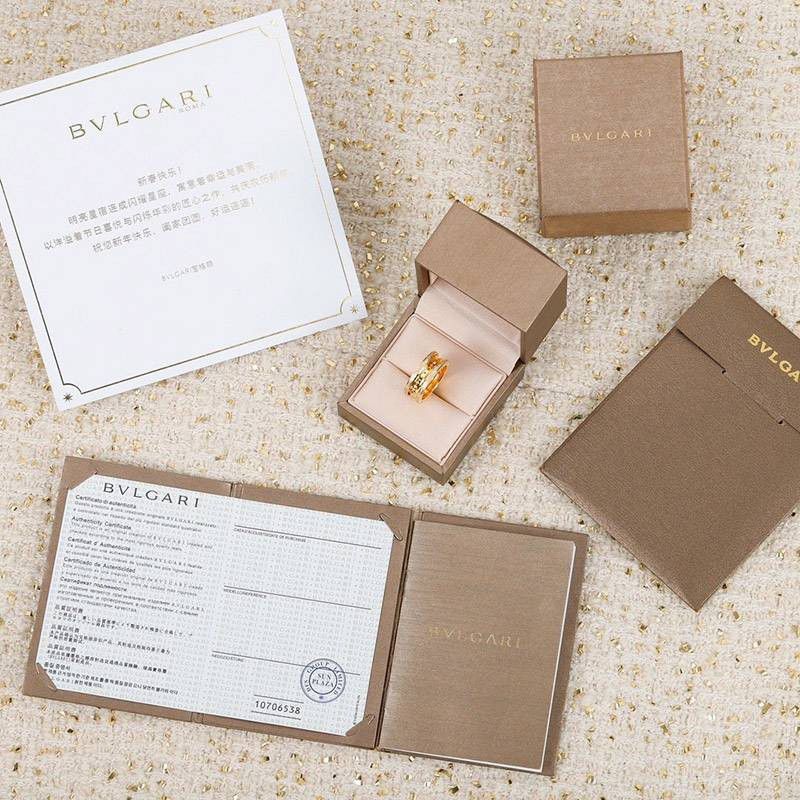 High quality? Bulgari B.ZERO1 18K gold 1 band ring fake Buv17705