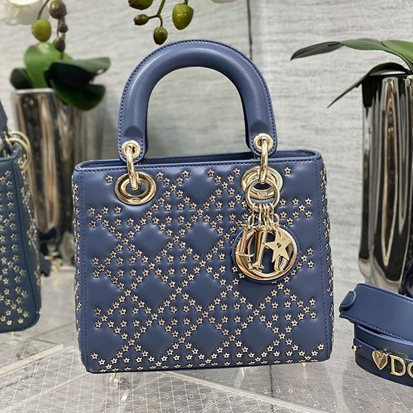 Very popular: Lady Dior replica LADYD-LITE gold logo medium dew52997