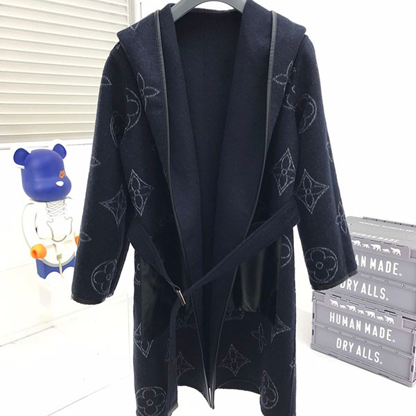 Louis Vuitton Replica Reversible Mahina Monogram Wrap Coat 1A9LDE