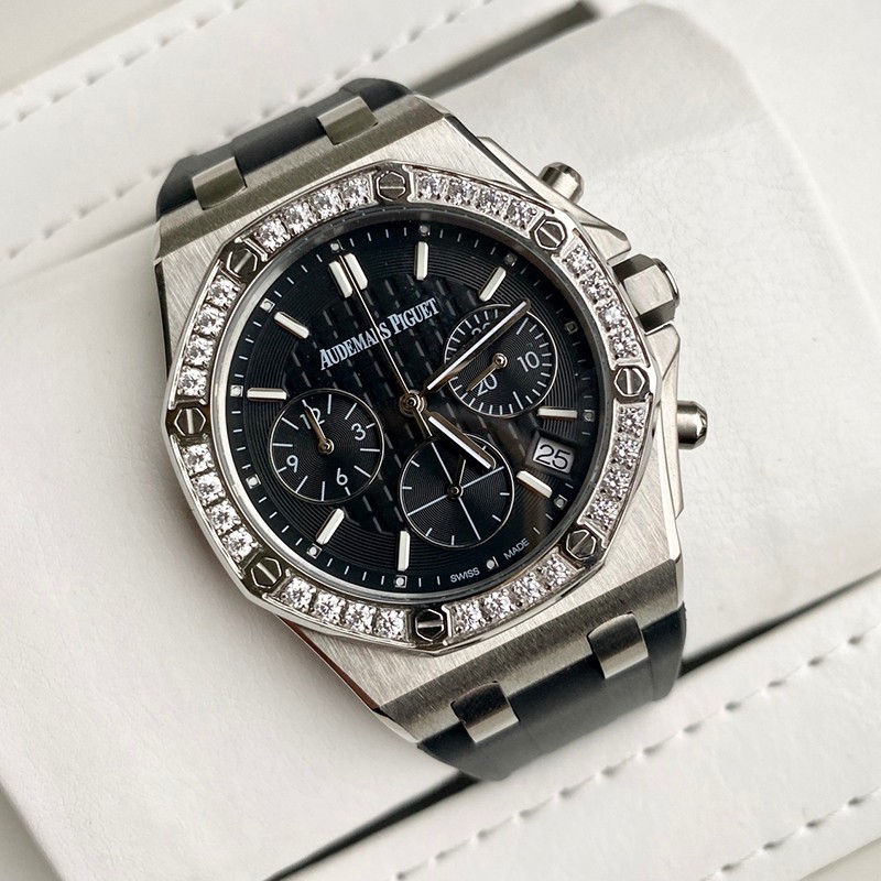 New for Autumn/Winter: Audemars Piguet Replica Royal Oak Diamond Chrono 37mm 26231ST.ZZ.D002CA.01 New for Autumn/Winter: Audemars Piguet Replica Royal Oak Diamond Chrono 37mm 26231ST.ZZ.D002CA.01