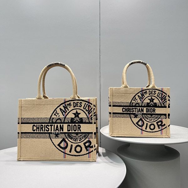Eye-catching color Dior book tote replica medium bag M1296ZRUW_M918
