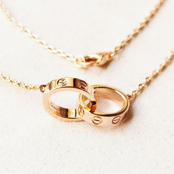 Hard to find! [Cartier replica] LOVE necklace kae73246