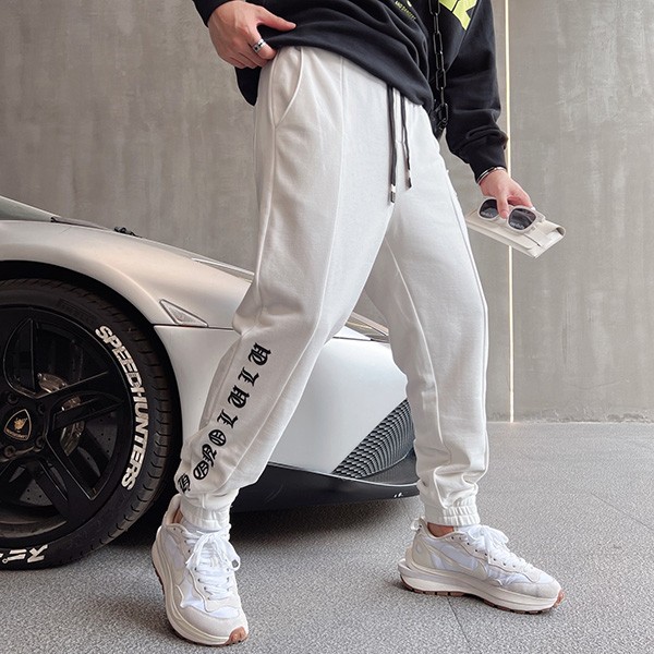 Very popular: Chrome Hearts fake horseshoe logo sweatpants Kuj62999