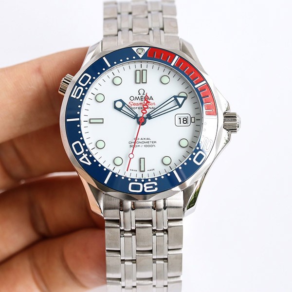 Very popular!! New color Omega Seamaster 300 copy Coaxial 2 colors oml20273