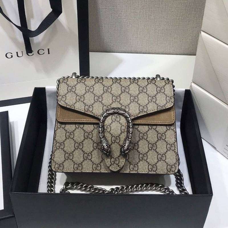 Hard to find Gucci [Dionysus replica] GG Supreme mini bag guk80399