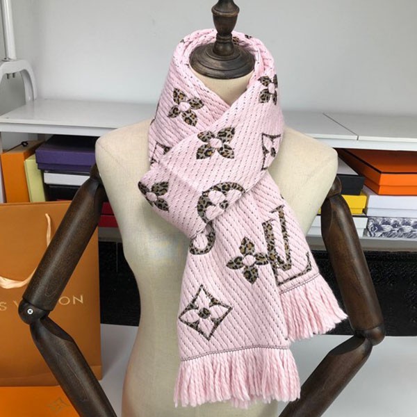 Very popular [Louis Vuitton] Echarpe Logomania scarf replica M70466