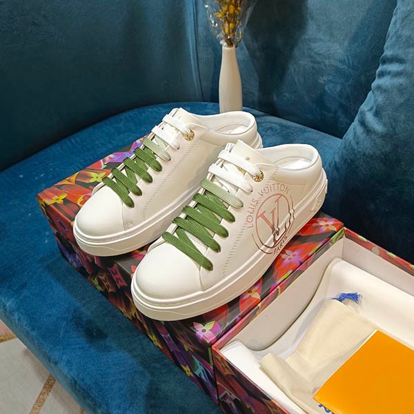 Lowest price challenge Louis Vuitton Time Out Line Sneakers Replica vuy74322