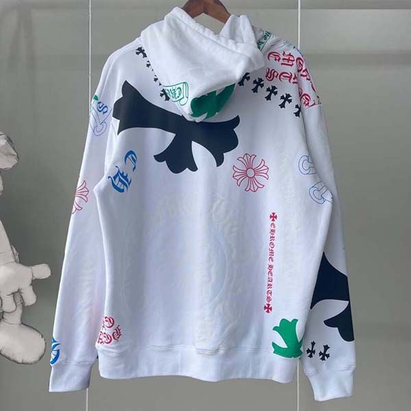 Rare color CHROME HEARTS+ [STENCIL HOODIE] ◆ Multicolor Copy Kuw19954