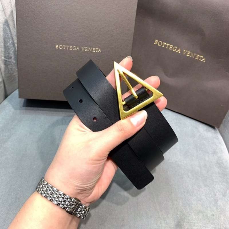 High quality???Bottega Veneta Triangle Belt Replica 2.5cm boh90091