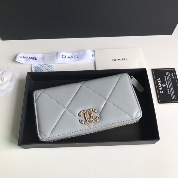 Very popular ★ Chanel ★ Long zip wallet copy N grade AP1063