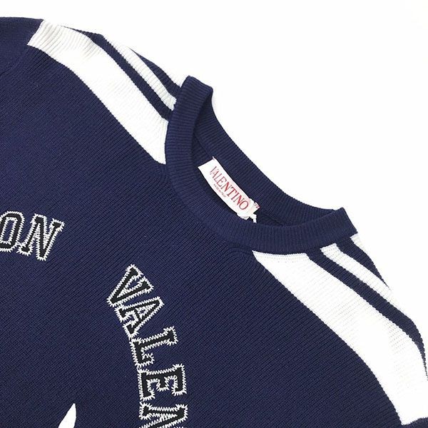 Sure to sell out Valentino cotton pull knit sweater fake Vux62590