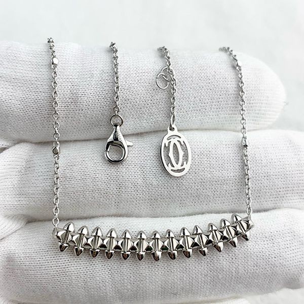 Cartier PG Crush de Replica Diamond Necklace Fake kag60929