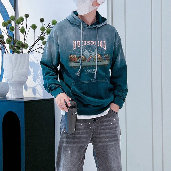Balenciaga Replica Logo Hoodie The Last Supper bay86997 Balenciaga Replica Logo Hoodie The Last Supper bay86997
