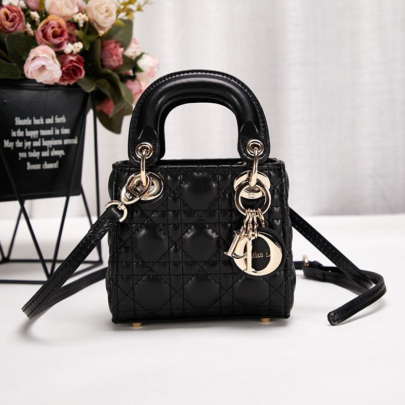 Very popular! Lady Dior replica micro bag/shoulder bag S0856ONGE_M900