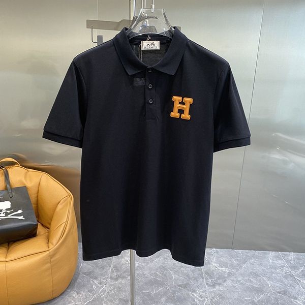 Very popular!! New color Hermes polo shirt short sleeve cotton copy erc53017