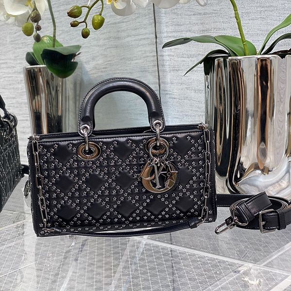 Free shipping Lady Dior replica LADY D-JOY bag Cannage lambskin dea36913