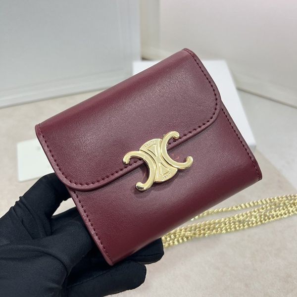 Celine Replica Lambskin Flap Wallet Mini Wallet Cen56822 in Rare Colors