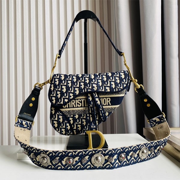 ☆Dior☆Shoulder bag copy oblique embroidery M0446CRIW_M928