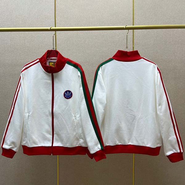 Popular adidas x Gucci Viscose Zip-up Jacket Replica gun13720