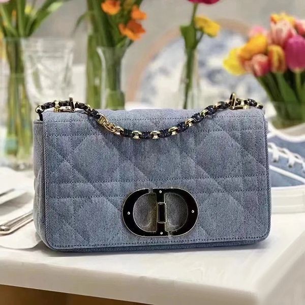Dior CARO Medium Bag, Calfskin Shoulder Bag, Not Available in Japan, Replica deq32233
