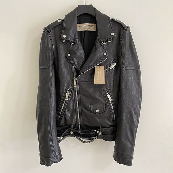 Burberry Lamb Leather Padded Riders Jacket Replica Bal69270, popular worldwide