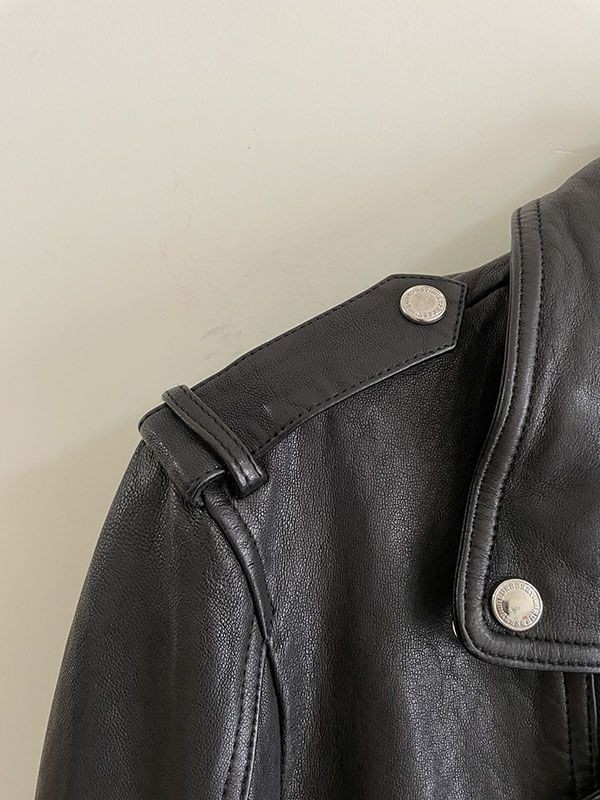 Burberry Lamb Leather Padded Riders Jacket Replica Bal69270, popular worldwide