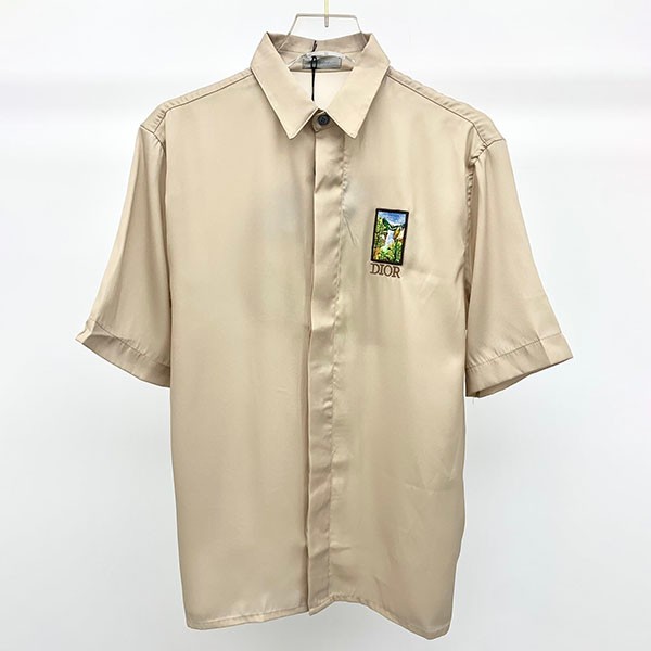 ☆Super popular☆Dior & Jack Kerouac short sleeve shirt copy 193C545E5622_C177