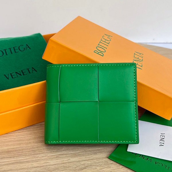 Classic Bottega Veneta copy bi-fold wallet Paraquito 649603VBWD23724 Classic Bottega Veneta copy bi-fold wallet Paraquito 649603VBWD23724