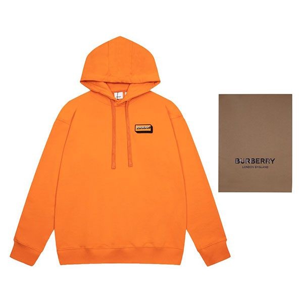 ☆Super popular☆ Burberry Applied Logo Cotton Parka Copy Bam77205