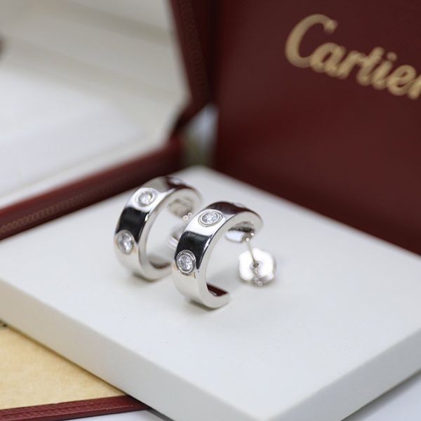 Not available in Japan Cartier LOVE Earrings for Gifts Replica kaz66343