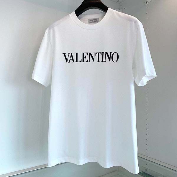 Popular all over the world? Valentino copy embroidered jersey T-shirt Vud95231 Popular all over the world? Valentino copy embroidered jersey T-shirt Vud95231