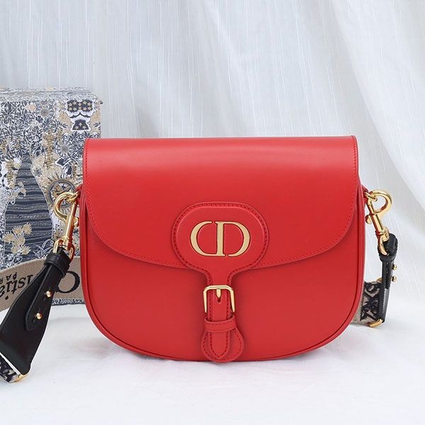 Classic [Dior] BOBBY Box Calf Large Bag Replica den91588