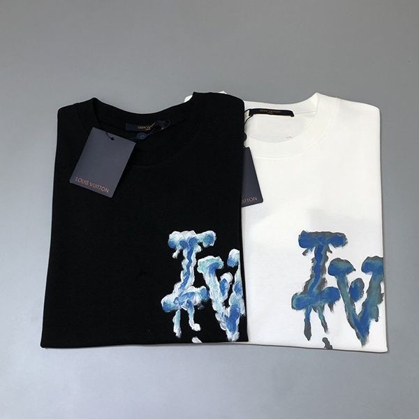 [Very Popular] Louis Vuitton Signature Crew Neck T-Shirt Replica 2 Colors vud98146