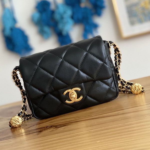 Spring/Summer New Arrivals Chanel Caviar Skin Pochette Replica shy99333