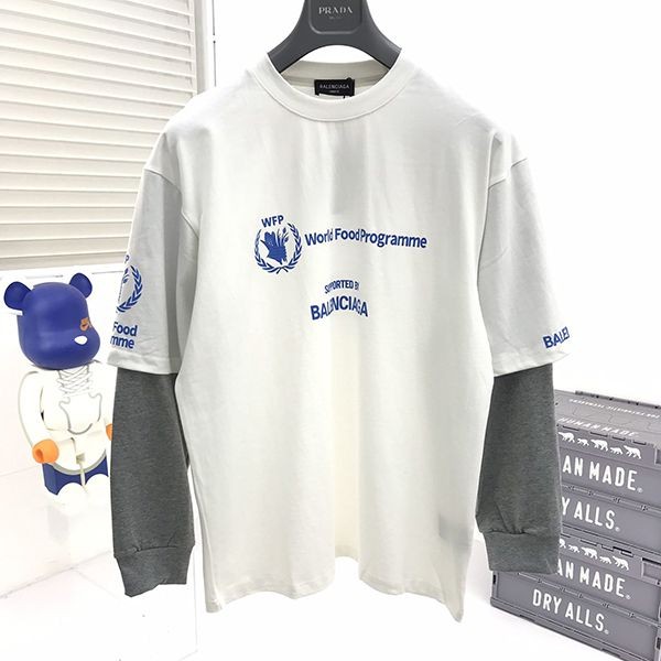 Hard to find Balenciaga Regular Fit WFP Sweatshirt Replica 697869TMVL10107