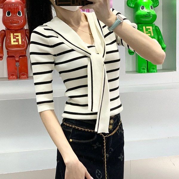 Celine Striped Long Sleeve Sweater Not Available in Japan Replica Ceq42501 Celine Striped Long Sleeve Sweater Not Available in Japan Replica Ceq42501