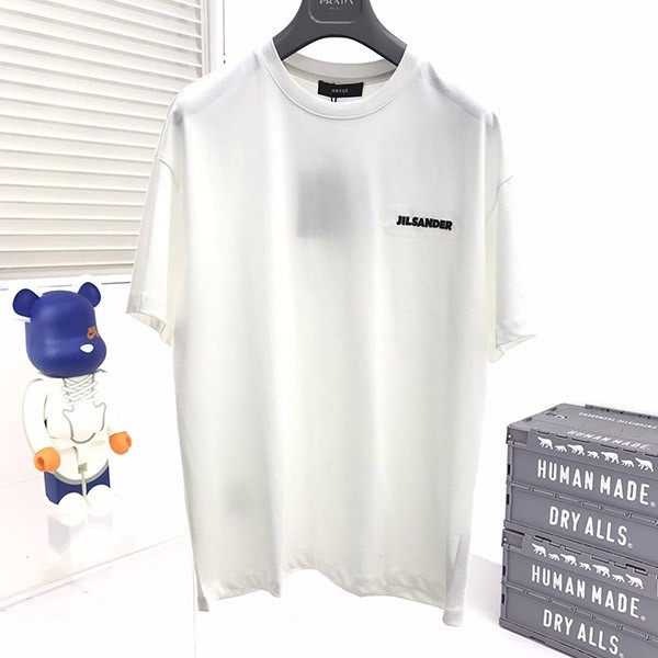 Free shipping Jil Sander logo T-shirt copy short sleeve white Jie66506 Free shipping Jil Sander logo T-shirt copy short sleeve white Jie66506