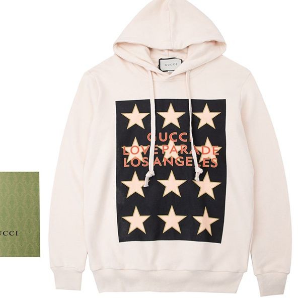 Gucci oversized cotton fake hoodie guo18653 Gucci oversized cotton fake hoodie guo18653