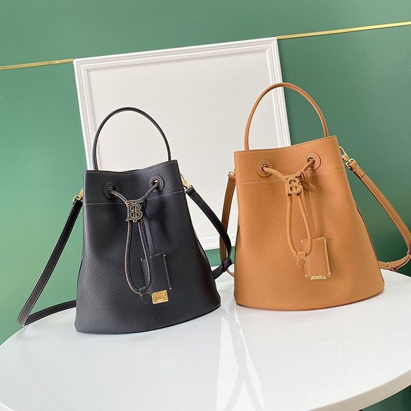 Cute Burberry Small TB Bucket Bag Replica 2 Colors Bao23160
