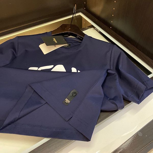 Sold out Fendi T-shirt short sleeve crew neck T-shirt parody fes39485