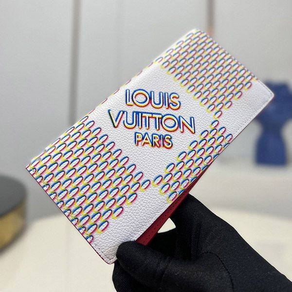 Free shipping Louis Vuitton bi-fold wallet replica Portefeuille Brazza vus60816