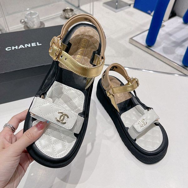 Very popular! Chanel lambskin sandals replica shv79850 Very popular! Chanel lambskin sandals replica shv79850