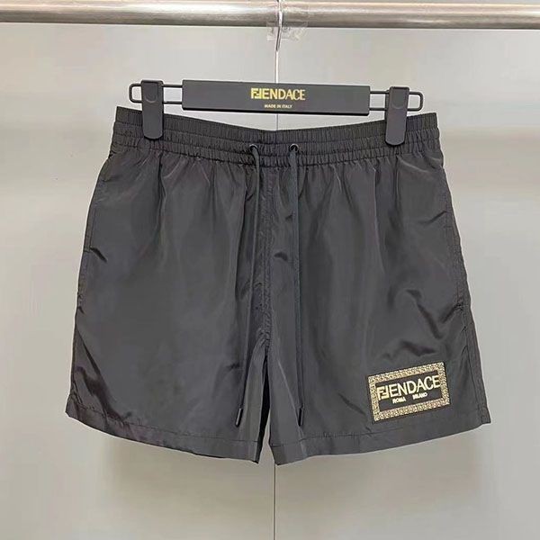Fenderche logo swim shorts not available in Japan fake feu75423