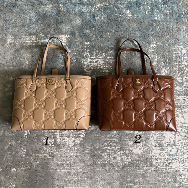 Eye-catching colors Gucci quilted GG leather medium tote bag replica 2 colors gup86222 Eye-catching colors Gucci quilted GG leather medium tote bag replica 2 colors gup86222